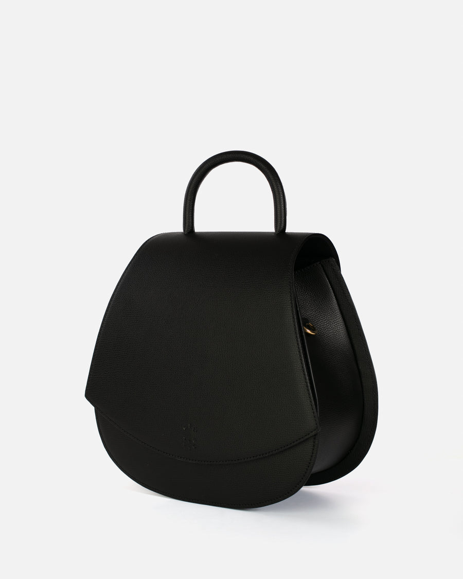 Jasper Handbag Textured Charcoal